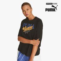 PUMA - Áo thun nữ cổ tròn tay ngắn Strong Side Ba