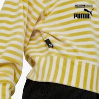 PUMA - Áo sweatshirt nữ tay dài Downtown Velour 535746