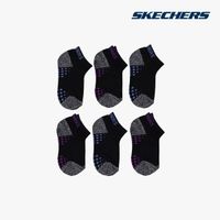 SKECHERS - Set 6 đôi vớ bé gái cổ thấp thời trang S113471