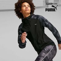 PUMA - Áo khoác thể thao nữ phối mũ Favourite Velocity Printed 524035-0
