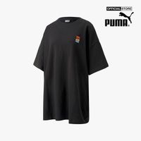 PUMA - Đầm mini ngắn tay phom suông Downtown Graphic538376-0