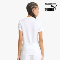 PUMA - Áo thun thể thao nữ ngắn tay Essentials Logo Train 586774