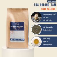 Trà Oolong Tấm Cầu Đất - Túi 500Gr - Nguyên liệu làm trà sữa tự pha chế trà sữa đài loan Dalat Farm