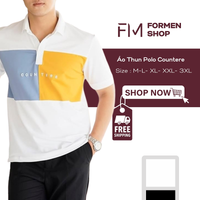 Áo thun polo nam, phong cách trẻ trung, lịch lãm, phù hợp tham gia các bữa tiệc - FORMEN SHOP - FMPS187