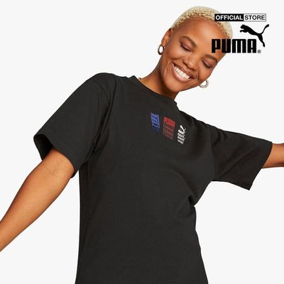 PUMA - Áo thun nữ cổ tròn tay ngắn Classics Gen538192-0