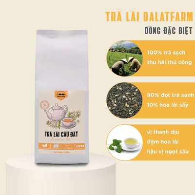 Trà Lài Cầu Đất DalatFarm (dòng Đặc Biệt) - Túi 110Gr