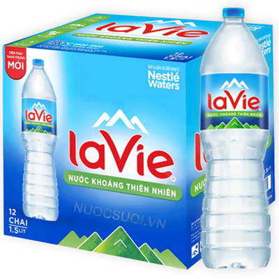 Nước suối Lavie 1000ml